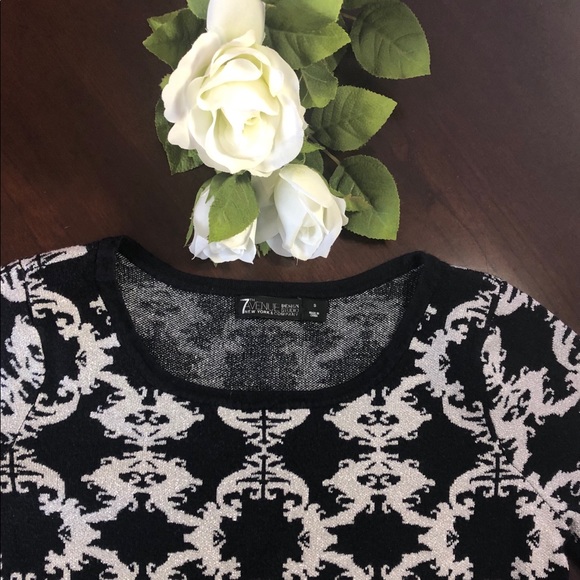 7th AVENUE NEW YORK & COMPANY ROUND NECK SWEATER - Picture 3 of 3